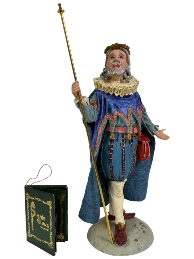 Duncan Royale Sir Christmas History Of Santa II 1985 Limited Edition Figurine Number 1284 Of 10,000 11'H
