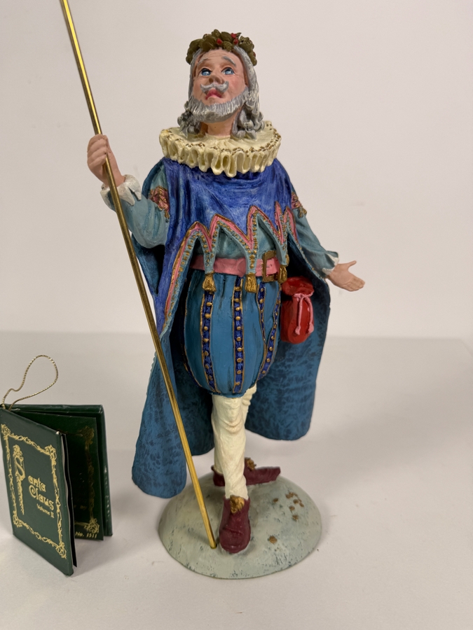 Duncan Royale Sir Christmas History Of Santa II 1985 Limited Edition Figurine Number 1284 Of 10,000 11'H [Photo 2]