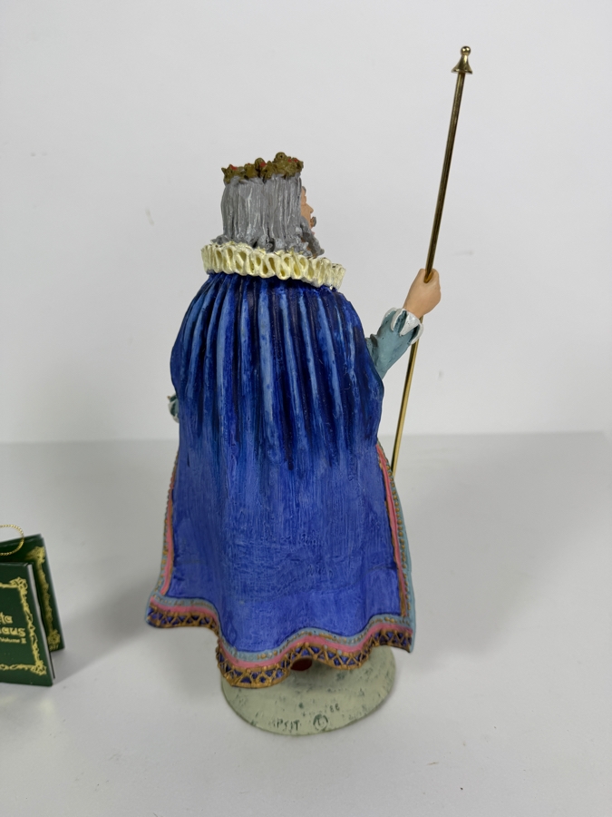 Duncan Royale Sir Christmas History Of Santa II 1985 Limited Edition Figurine Number 00690 Of 10,000 With Box 10.5'H [Photo 3]