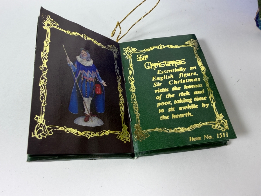 Duncan Royale Sir Christmas History Of Santa II 1985 Limited Edition Figurine Number 00690 Of 10,000 With Box 10.5'H [Photo 7]