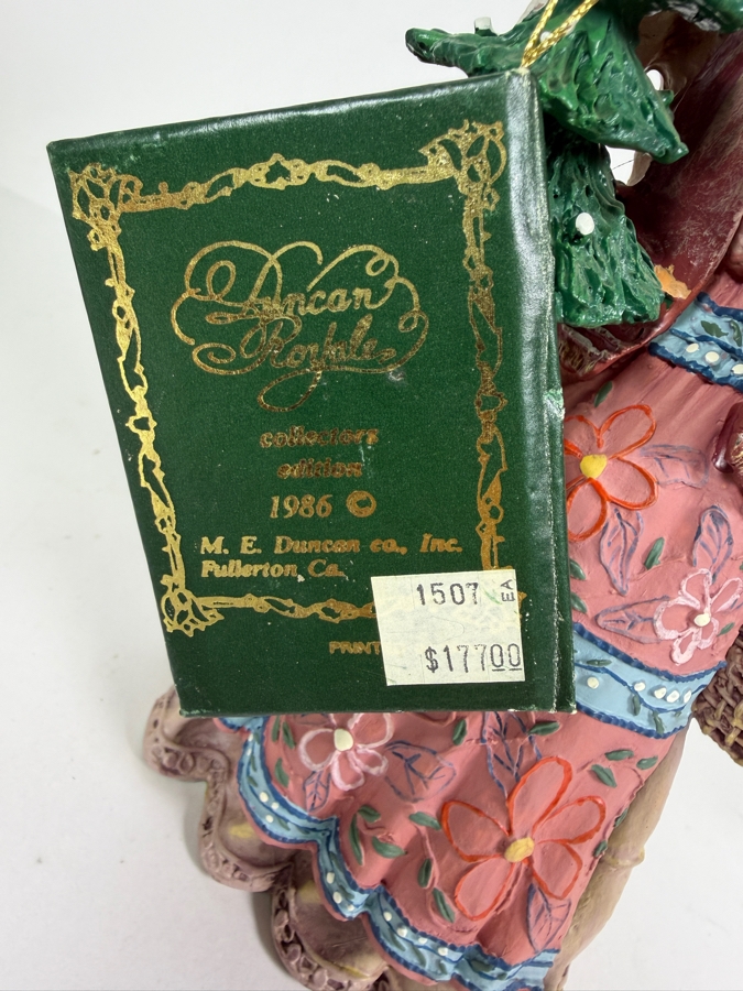 Duncan Royale Babouska History Of Santa II 1985 Limited Edition Figurine Number 1284 Of 10,000 10'H [Photo 2]