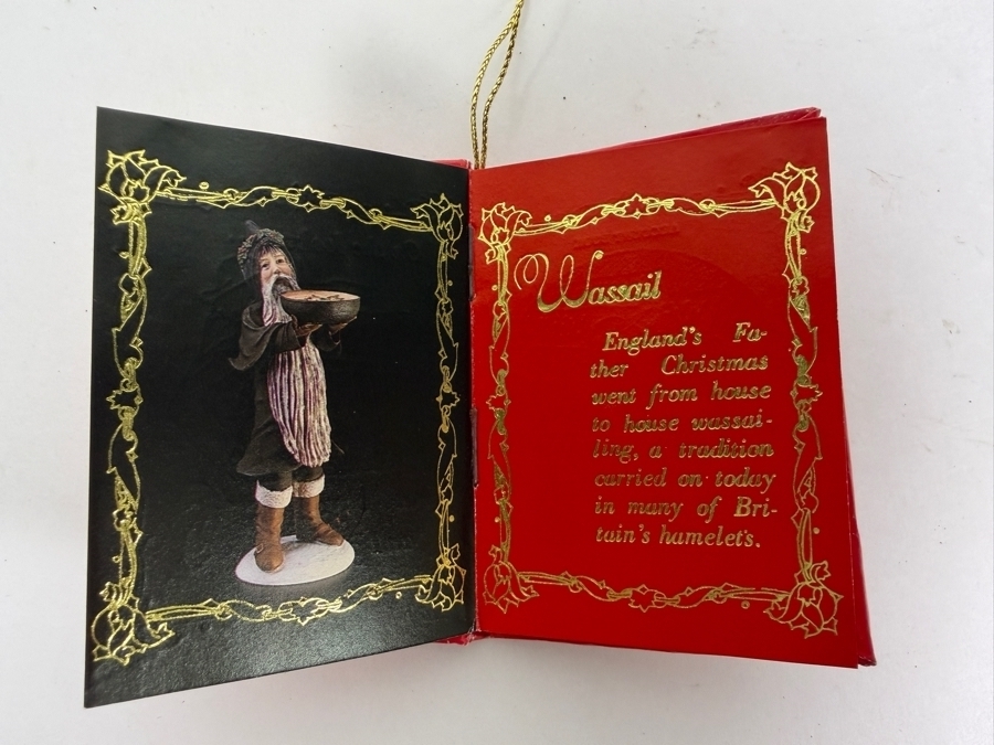 Duncan Royale Wassail History Of Santa 1983 Limited Edition Figurine Number 02092 Of 10,000 11.5'H [Photo 4]