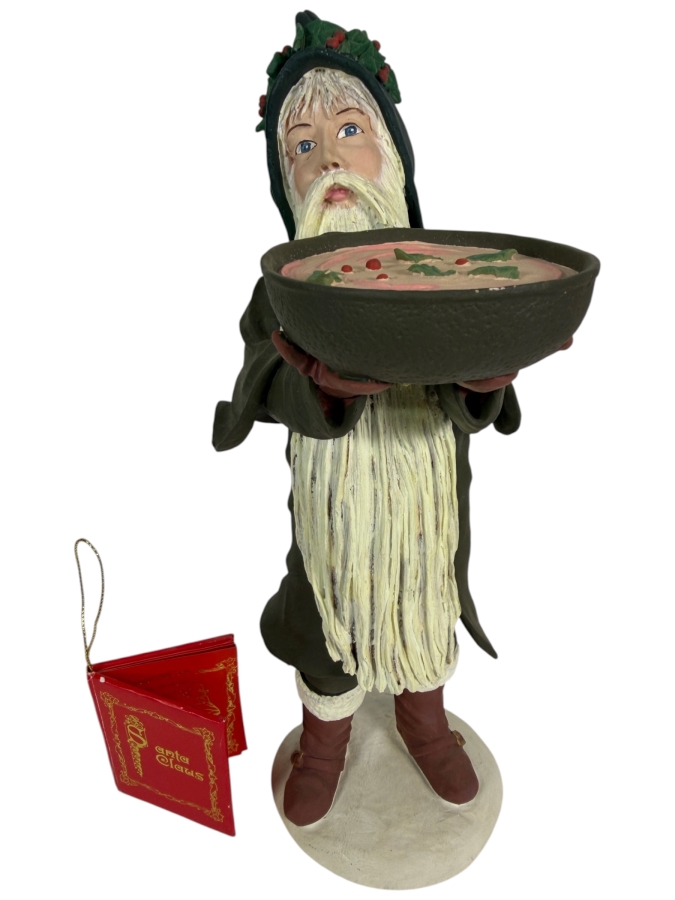 Duncan Royale Wassail History Of Santa 1983 Limited Edition Figurine Number 02092 Of 10,000 11.5'H
