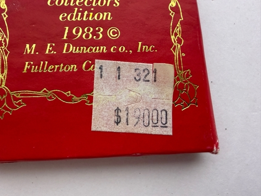Duncan Royale Wassail History Of Santa 1983 Limited Edition Figurine Number 02092 Of 10,000 11.5'H [Photo 7]