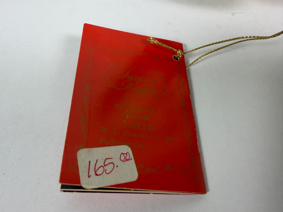 Duncan Royale Victorian History Of Santa 1983 Limited Edition Figurine Number 07861 Of 10,000 12'H [Photo 6]