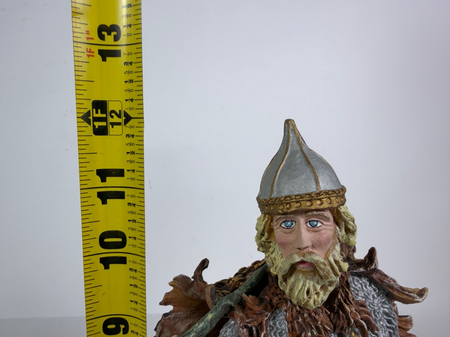 Duncan Royale Odin History Of Santa II 1985 Limited Edition Figurine Number 9990 Of 10,000 12'H [Photo 6]