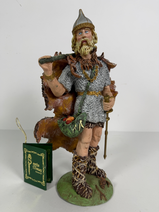 Duncan Royale Odin History Of Santa II 1985 Limited Edition Figurine Number 9990 Of 10,000 12'H [Photo 2]