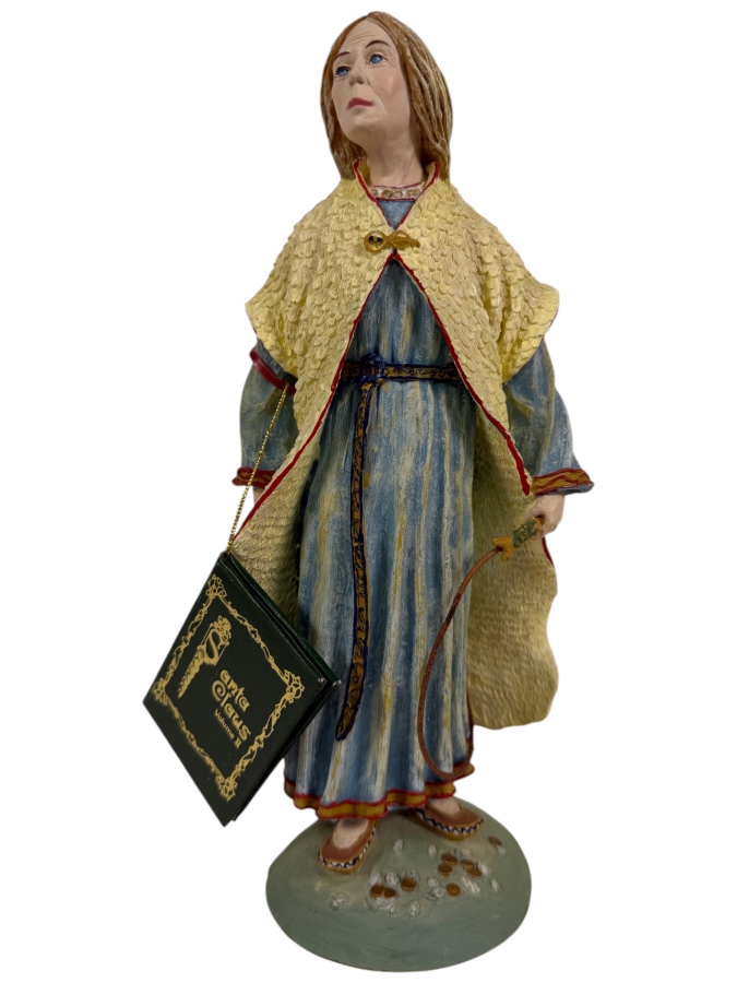 Duncan Royale Frau Holda History Of Santa II 1985 Limited Edition Figurine Number 1284 Of 10,000 11'H