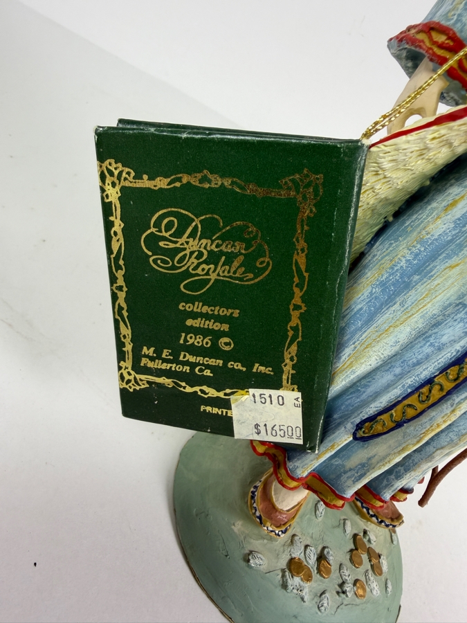 Duncan Royale Frau Holda History Of Santa II 1985 Limited Edition Figurine Number 1284 Of 10,000 11'H [Photo 4]