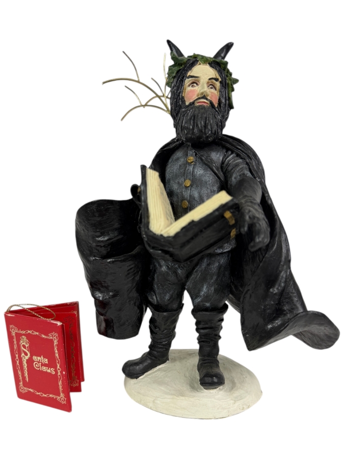 Duncan Royale The Black Peter History Of Santa I 1983 Limited Edition Figurine Number 564 Of 10,000 With Box 11'H