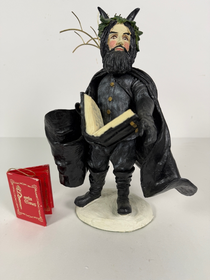 Duncan Royale The Black Peter History Of Santa I 1983 Limited Edition Figurine Number 564 Of 10,000 With Box 11'H [Photo 2]