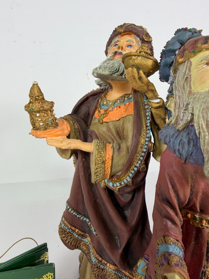 Duncan Royale Magi History Of Santa II 1985 Limited Edition Figurine Number 1532 Of 10,000 With Box 11'H [Photo 3]