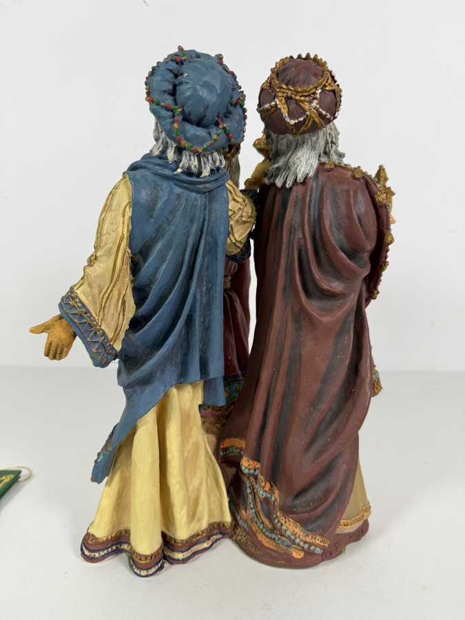 Duncan Royale Magi History Of Santa II 1985 Limited Edition Figurine Number 1532 Of 10,000 With Box 11'H [Photo 7]