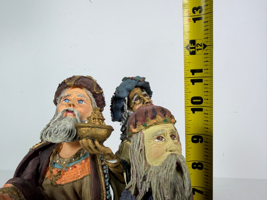 Duncan Royale Magi History Of Santa II 1985 Limited Edition Figurine Number 1532 Of 10,000 With Box 11'H [Photo 10]