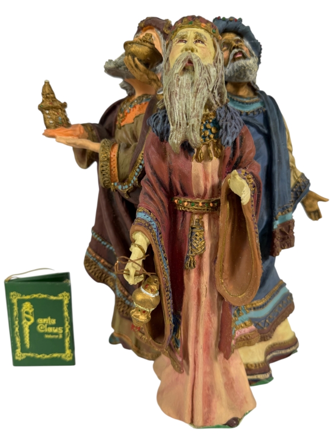 Duncan Royale Magi History Of Santa II 1985 Limited Edition Figurine Number 1532 Of 10,000 With Box 11'H