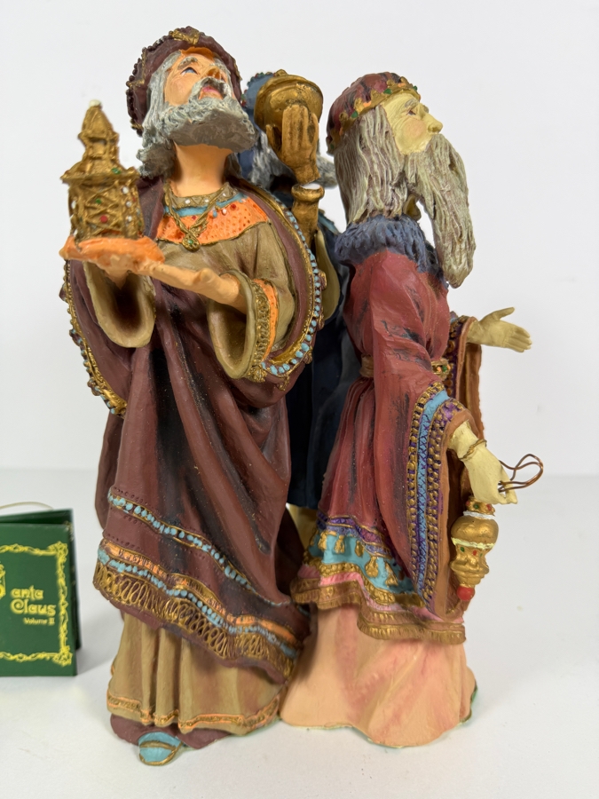 Duncan Royale Magi History Of Santa II 1985 Limited Edition Figurine Number 1532 Of 10,000 With Box 11'H [Photo 6]