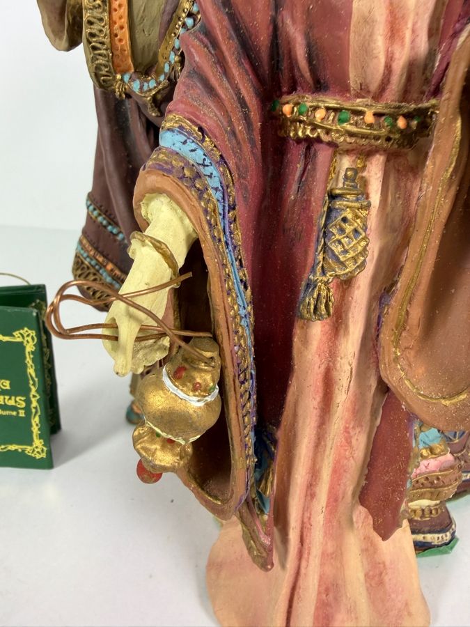 Duncan Royale Magi History Of Santa II 1985 Limited Edition Figurine Number 1532 Of 10,000 With Box 11'H [Photo 5]