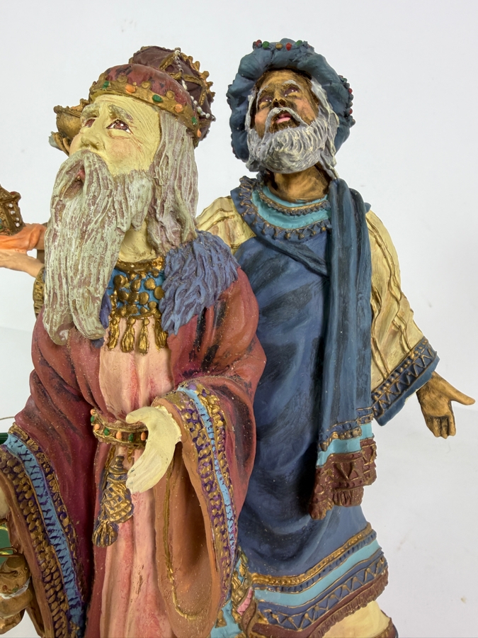 Duncan Royale Magi History Of Santa II 1985 Limited Edition Figurine Number 1532 Of 10,000 With Box 11'H [Photo 4]