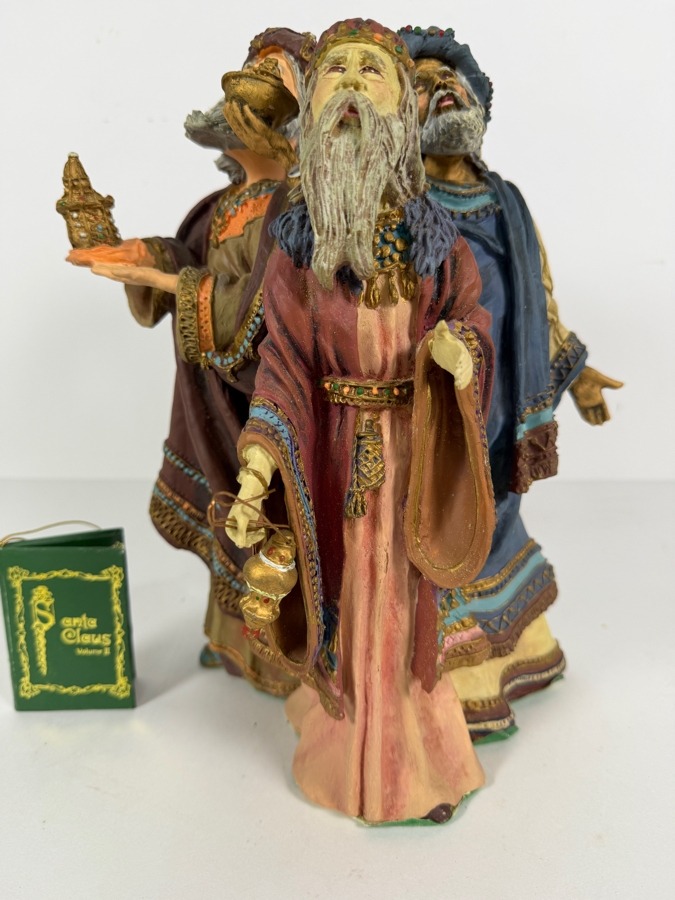 Duncan Royale Magi History Of Santa II 1985 Limited Edition Figurine Number 1532 Of 10,000 With Box 11'H [Photo 2]