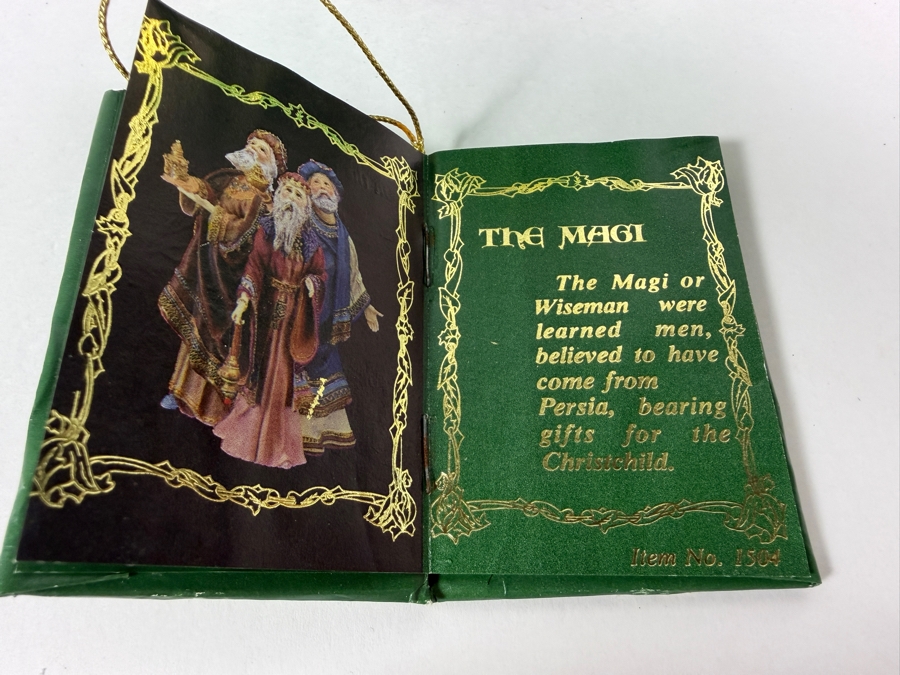 Duncan Royale Magi History Of Santa II 1985 Limited Edition Figurine Number 1532 Of 10,000 With Box 11'H [Photo 9]