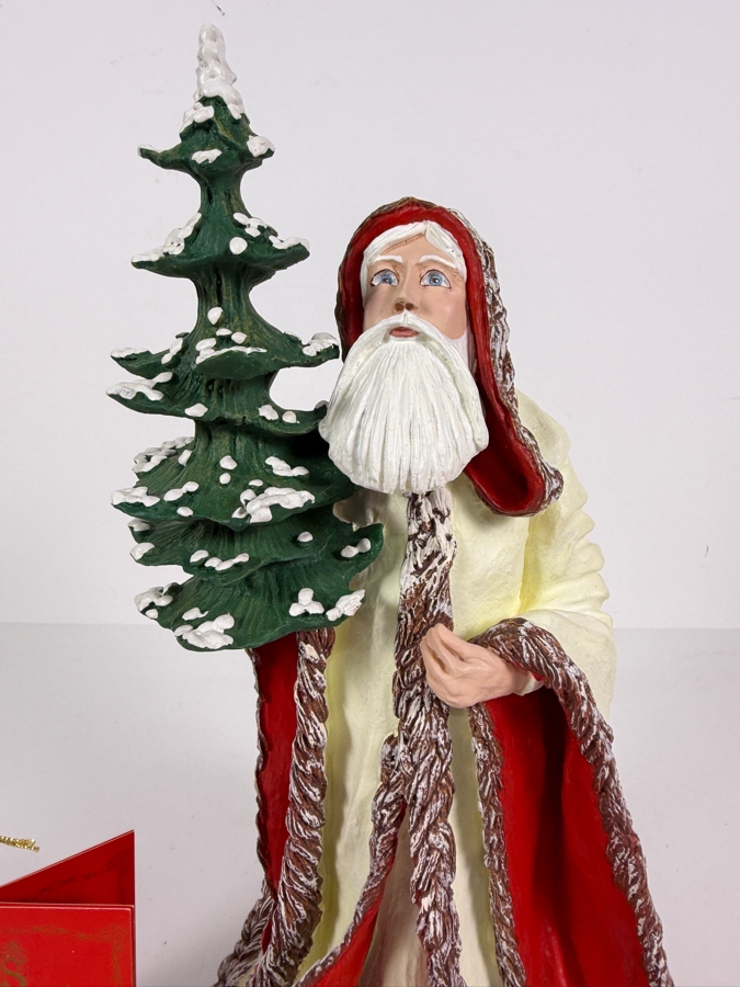 Duncan Royale Kris Kringle History Of Santa 1983 Limited Edition Figurine Number 3341 Of 10,000 With Box 12.5'H [Photo 2]