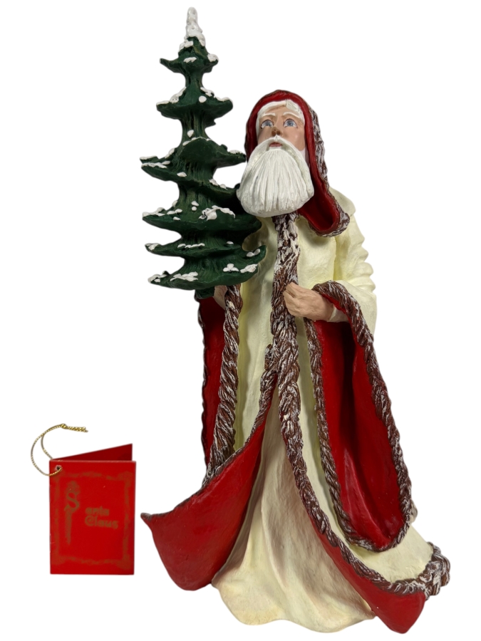Duncan Royale Kris Kringle History Of Santa 1983 Limited Edition Figurine Number 3341 Of 10,000 With Box 12.5'H