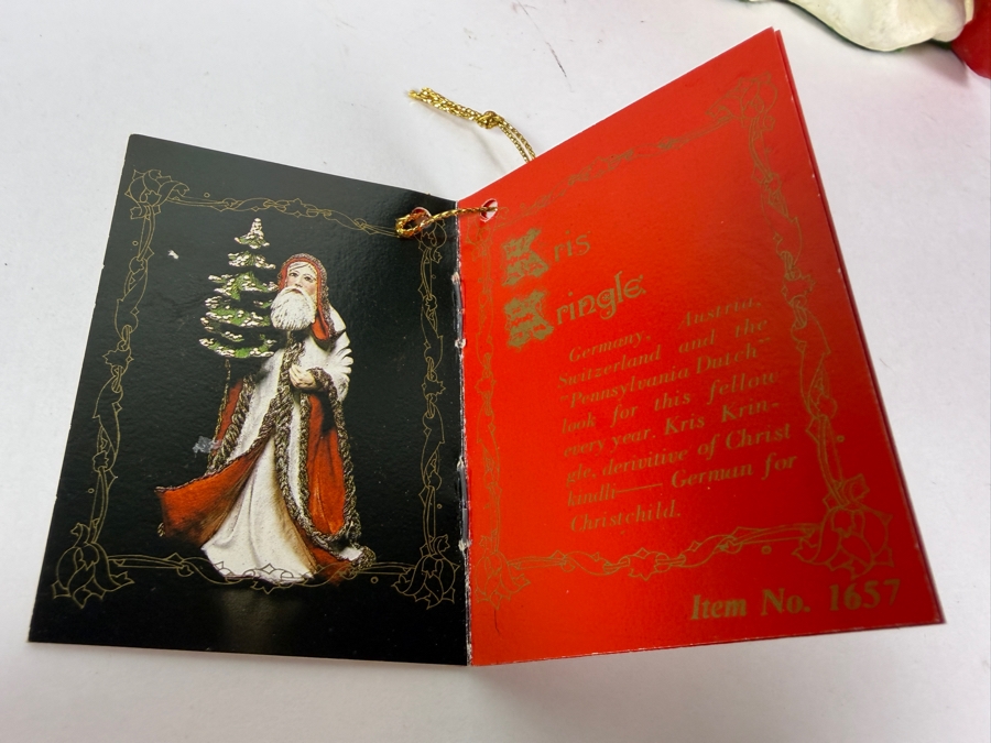 Duncan Royale Kris Kringle History Of Santa 1983 Limited Edition Figurine Number 3341 Of 10,000 With Box 12.5'H [Photo 6]