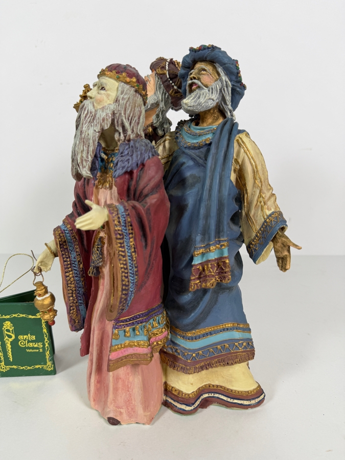 Duncan Royale Magi History Of Santa II 1985 Limited Edition Figurine Number 1566 Of 10,000 11.5'H [Photo 3]