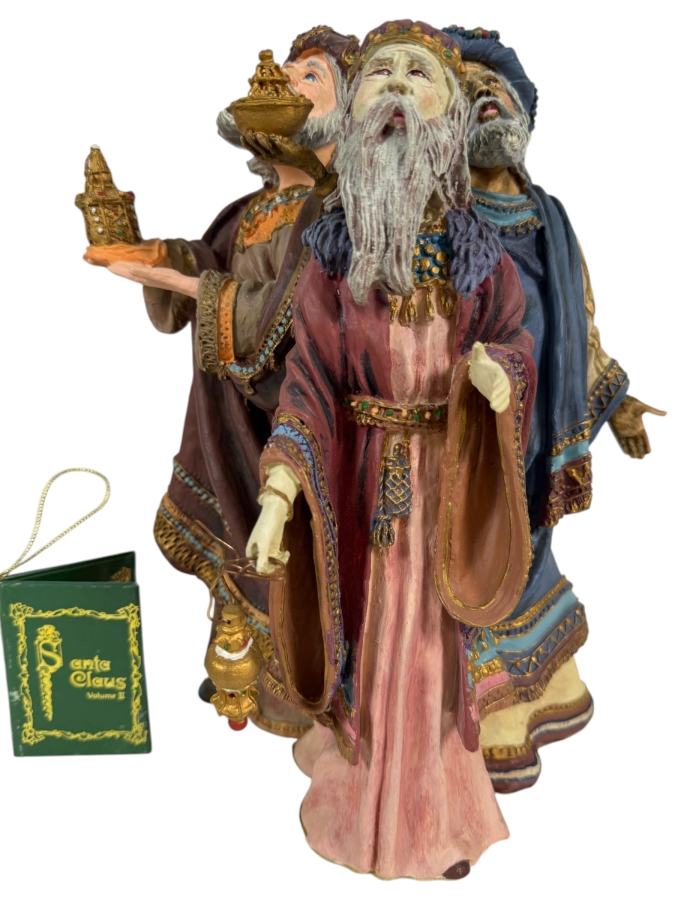 Duncan Royale Magi History Of Santa II 1985 Limited Edition Figurine Number 1566 Of 10,000 11.5'H