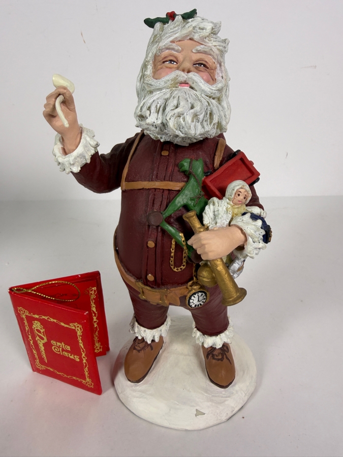 Duncan Royale Nast History Of Santa 1983 Limited Edition Figurine Number 4293 Of 10,000 With Box 9'H [Photo 2]
