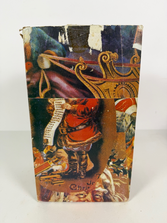 Duncan Royale Nast History Of Santa 1983 Limited Edition Figurine Number 4293 Of 10,000 With Box 9'H [Photo 7]