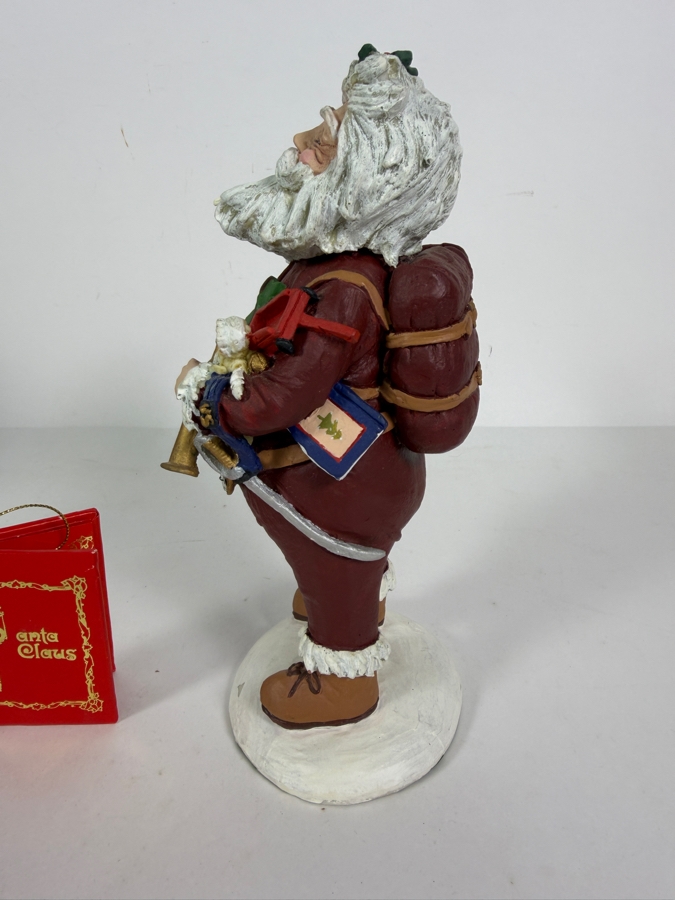 Duncan Royale Nast History Of Santa 1983 Limited Edition Figurine Number 4293 Of 10,000 With Box 9'H [Photo 3]