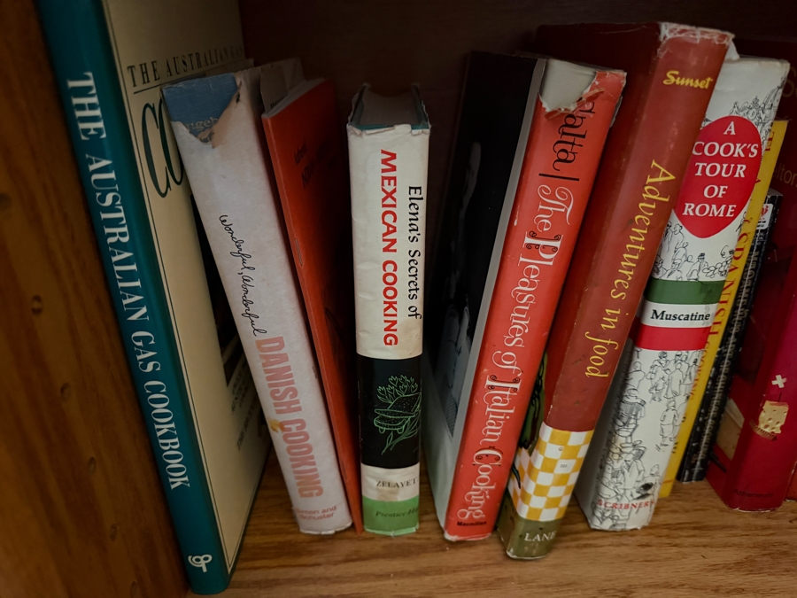 Large Collection Of Vintage Mid Century Hardcover And Spiral Bound Cookbooks Featuring Regional Local And International Recipes 50+ Volumes - See Photos [Photo 14]
