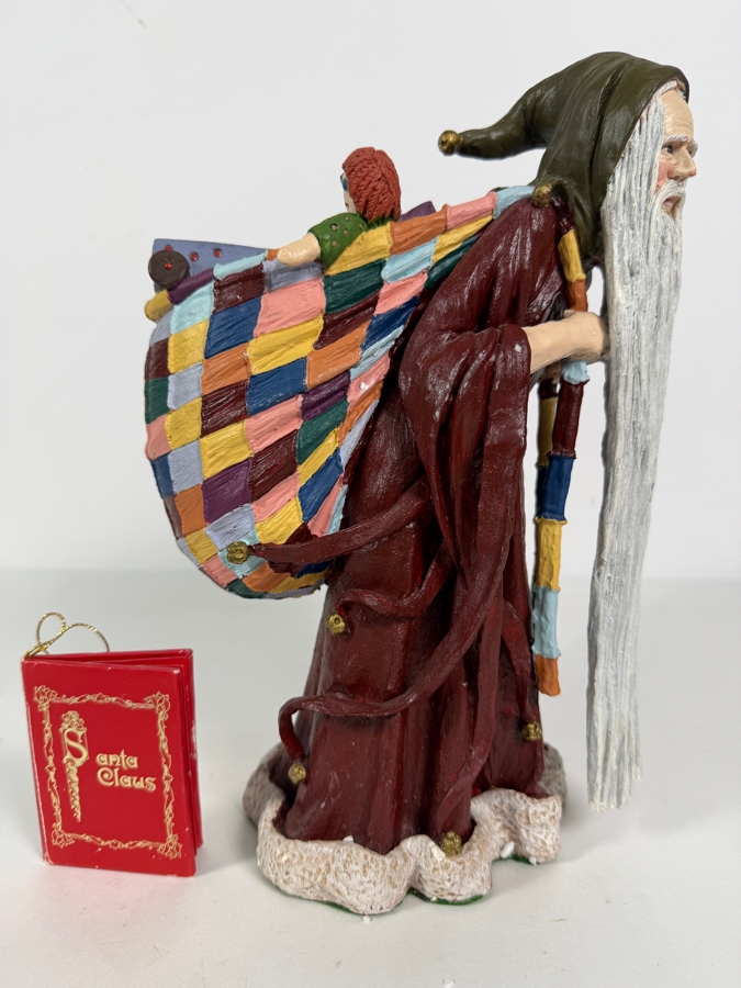 Vintage 1983 'Medieval' Santa Claus Limited Edition of 10,000 Figurine from the Duncan Royale 'History of Santa Claus' Collection with Original Box 11H [Photo 2]