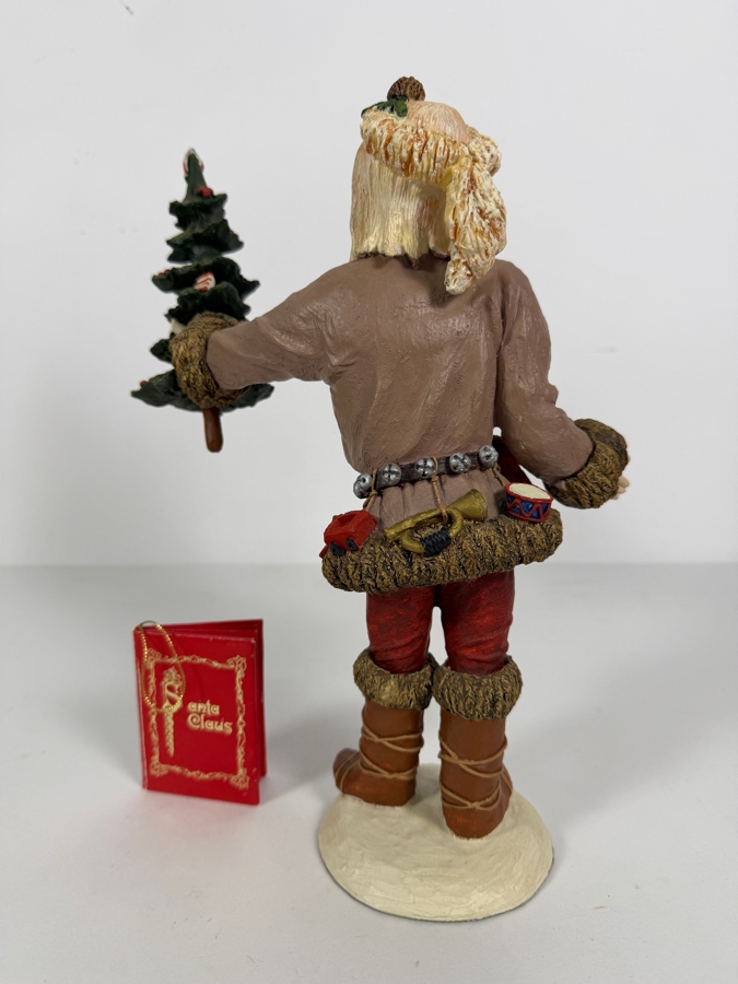 Vintage 1983 Pioneer Santa Claus Limited Edition of 10,000 Figurine from the Duncan Royale 'History of Santa Claus' Collection 11.5H with Original Box [Photo 3]