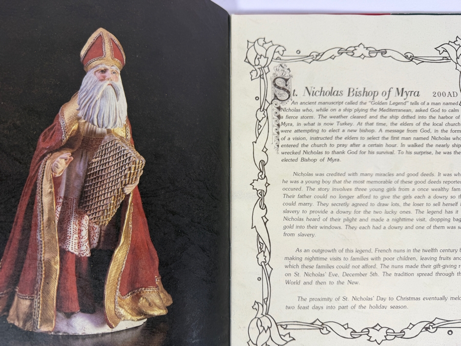 Pair of Hardcover Books: History of Santa Claus by Duncan Royale I and II [Photo 4]