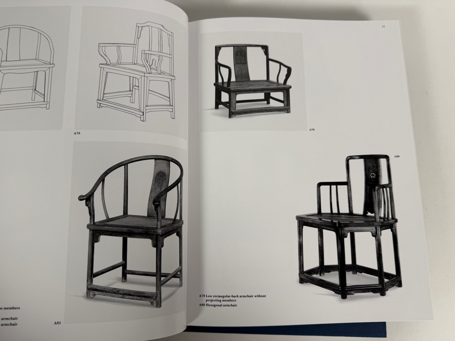 Two-volume Set Hardcover Books Titled Connoisseurship of Chinese Furniture: Ming and Early Qing Dynasties by Wang Shixiang [Photo 12]