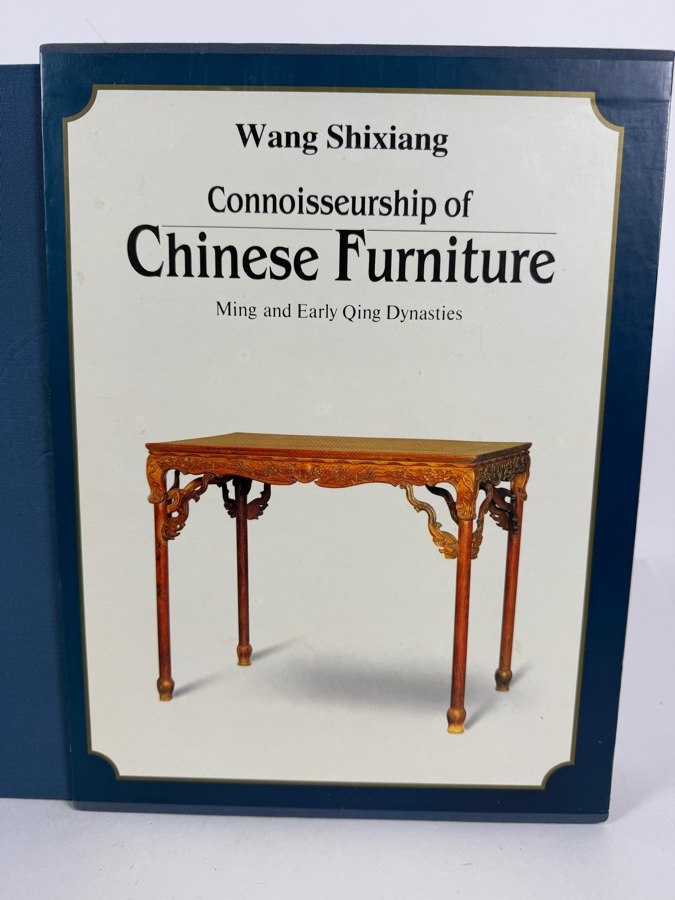 Two-volume Set Hardcover Books Titled Connoisseurship of Chinese Furniture: Ming and Early Qing Dynasties by Wang Shixiang [Photo 3]