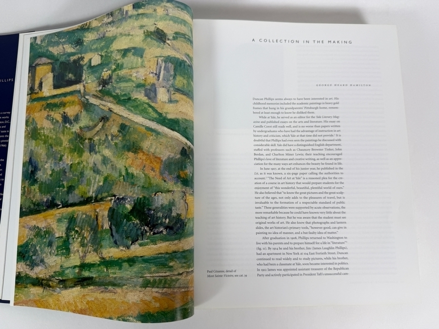 1999 First Edition Hardcover Book The Eye of Duncan Phillips: A Collection in the Making [Photo 4]