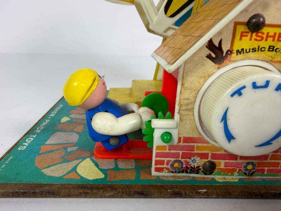 Vintage 1966 Fisher-Price Little People Music Box Ferris Wheel #969 8'H [Photo 6]