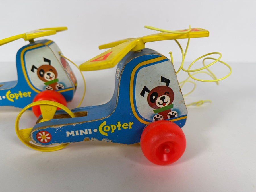 Just Added - Pair of Fisher-Price Mini Copters #448 [Photo 2]