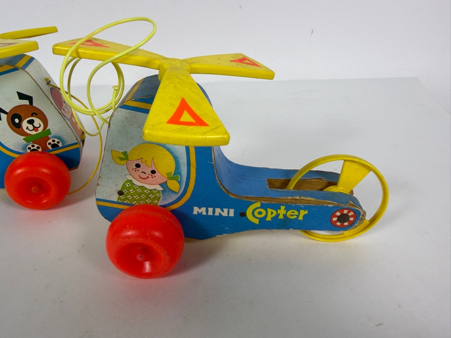 Just Added - Pair of Fisher-Price Mini Copters #448 [Photo 4]