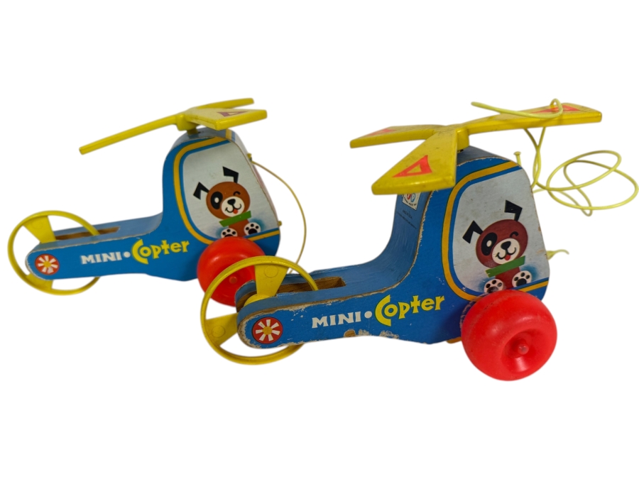 Just Added - Pair of Fisher-Price Mini Copters #448