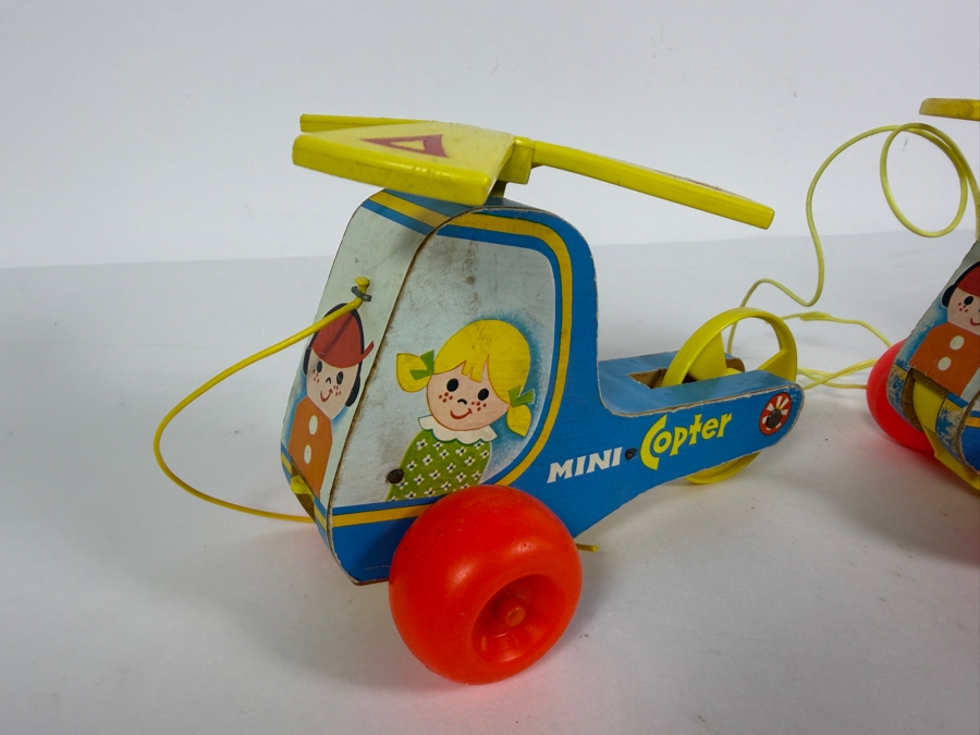 Just Added - Pair of Fisher-Price Mini Copters #448 [Photo 5]