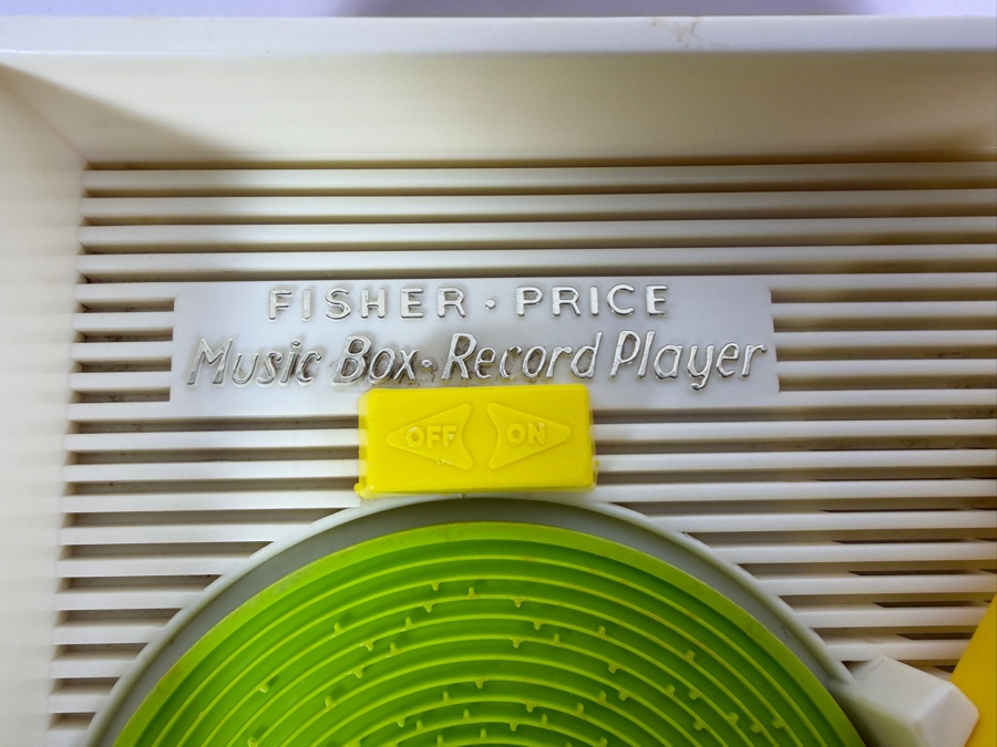 Just Added - Vintage 1971 Fisher-Price Music Box Record Player #995 with 5 Records [Photo 5]
