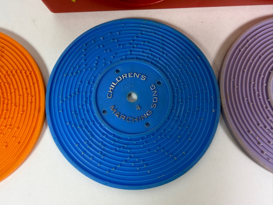 Just Added - Vintage 1971 Fisher-Price Music Box Record Player #995 with 5 Records [Photo 7]