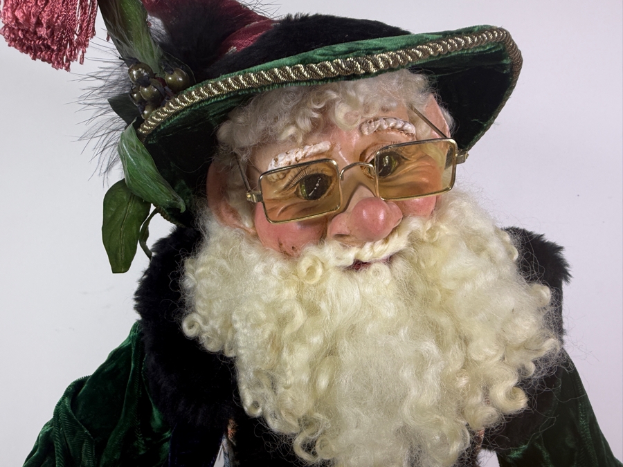 Vintage 1994 Signed Lynn West Amaranth Productions Limited Edition Irish Leprechaun Music Box Statue 30'H [Photo 3]