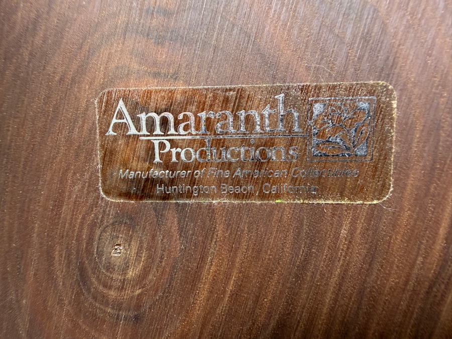 Vintage 1994 Signed Lynn West Amaranth Productions Limited Edition Irish Leprechaun Music Box Statue 30'H [Photo 13]