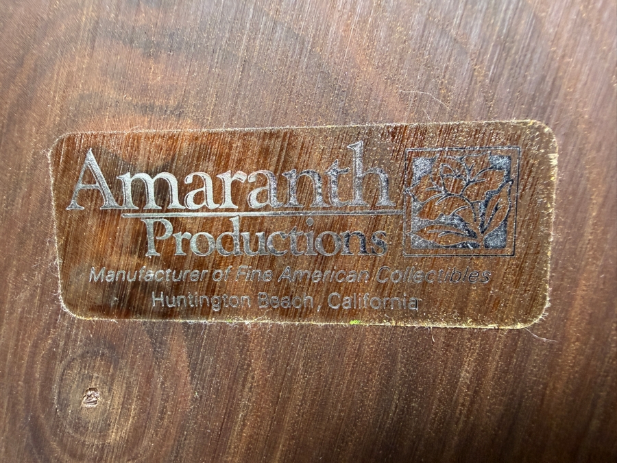 Vintage 1994 Signed Lynn West Amaranth Productions Limited Edition Irish Leprechaun Music Box Statue 30'H [Photo 14]