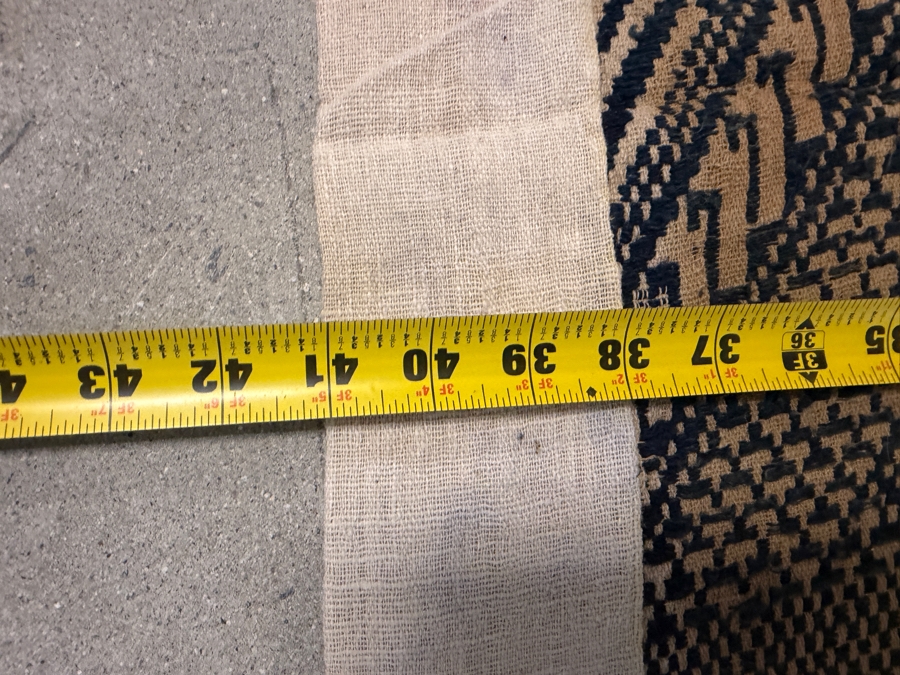 Vintage Handwoven Laotian Textile 41 X 61 [Photo 4]
